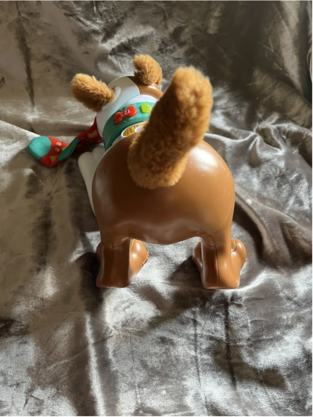 Fisher-Price Smart Stages123 Crawl With Me Puppy Musical Infant Toddler Toy